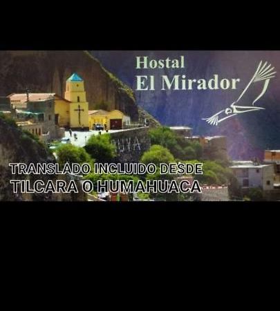 Hotel El Mirador Iruya Zewnętrze zdjęcie
