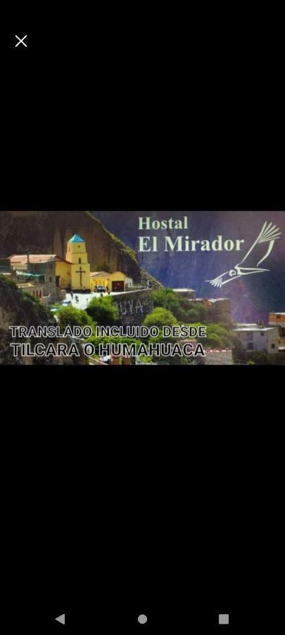 Hotel El Mirador Iruya Zewnętrze zdjęcie